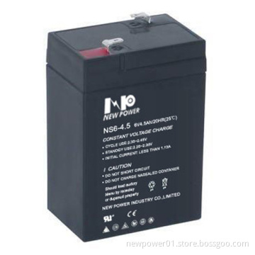 Professional Sealed Acid Battery for UPS (NS6-4.5)